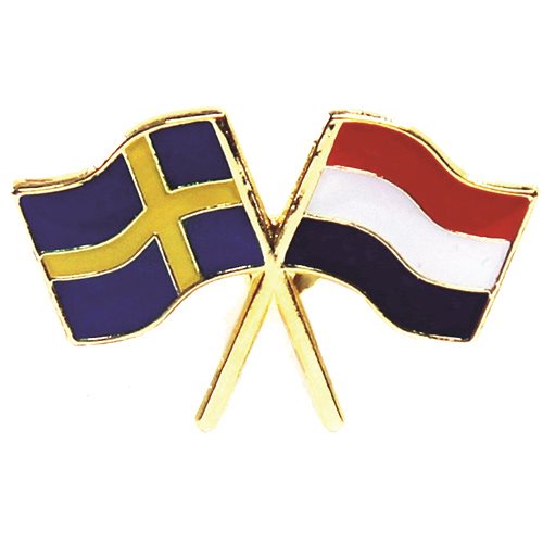Flaggpin Sv/Nederländerna