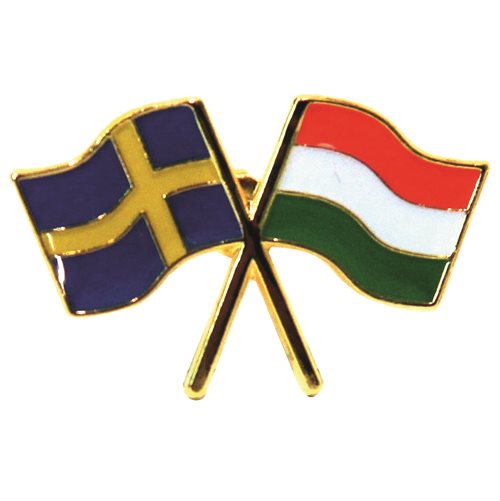 Flaggpin Sv/Ungern