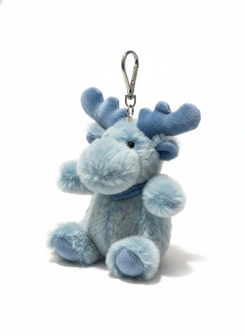 Älg m karbinhake, blå 65 mm