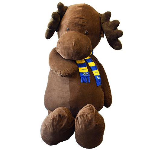 Älg m Sweden-halsduk, 250cm(manchester)