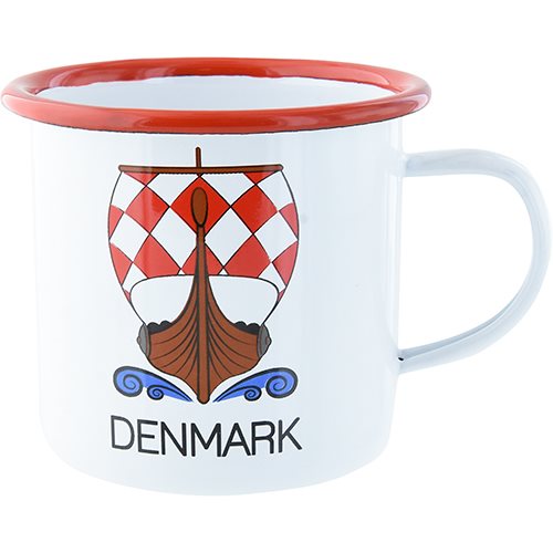 Emaljmugg Viking, Denmark, 35cl