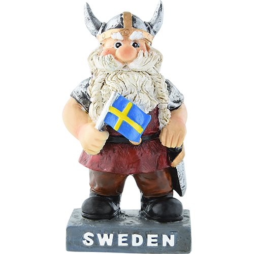 Viking m. flagga, Sweden, 9cm