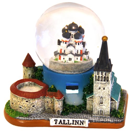 Vattenglob Tallinn (45mm) 3D, poly