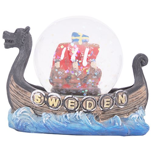 Vattenglob vikingaskepp i vikingaskepp 45 mm