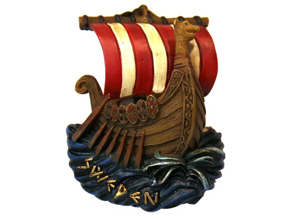 Magnet, vikingaskepp Sweden