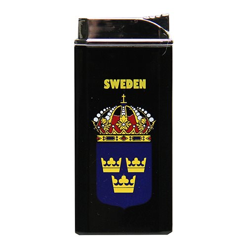 Tändare svart Sverigevapen Swe