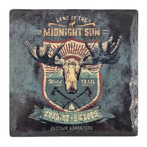 Grytunderlägg, Midnight sun, 16 x16 cm