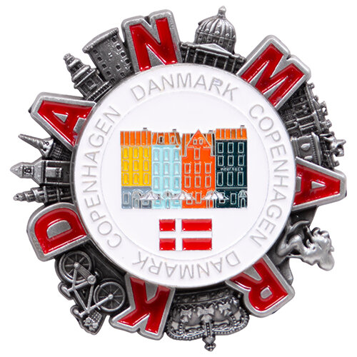 Magnet, Copenhagen, Nyhavn, spinner, metall