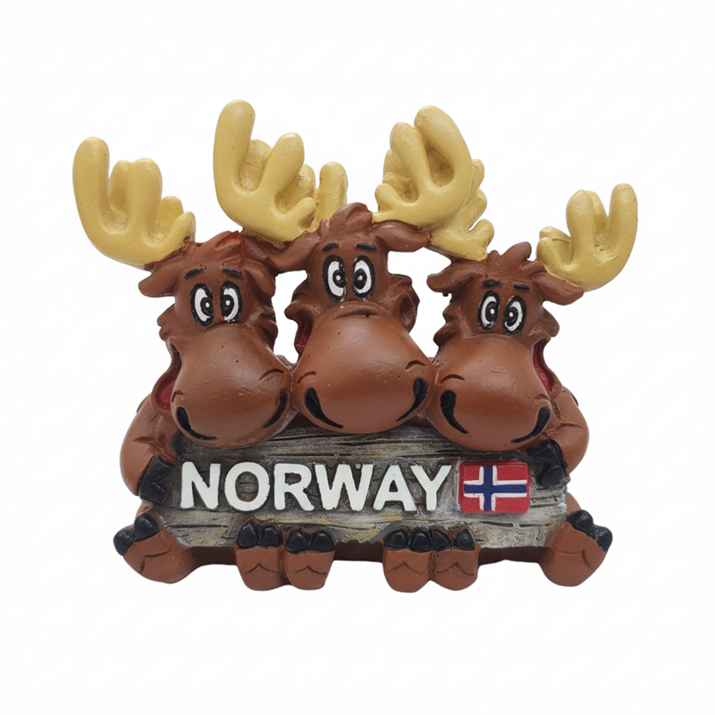 Magnet Tre Älgar Norway 75 mm