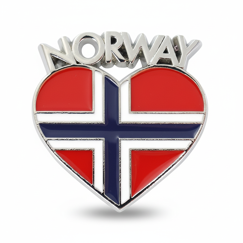 Magnet Norway Norgehjärta 35 mm