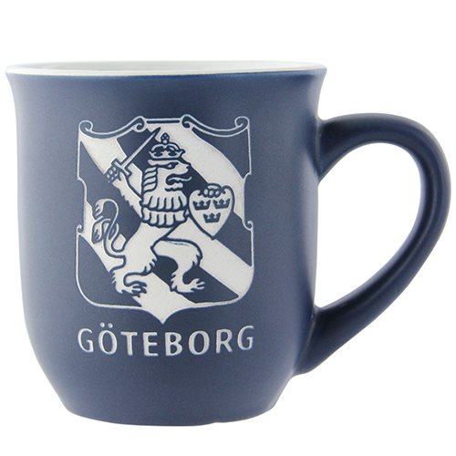 Mugg jazz Göteborg vap, blå, 30cl