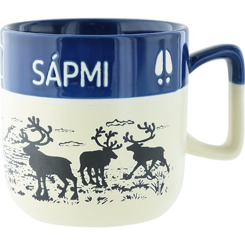 Mugg Renar Sapmi, tvåton blå