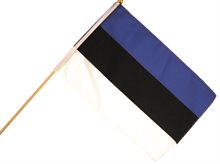Handflagga Estland 30x45cm