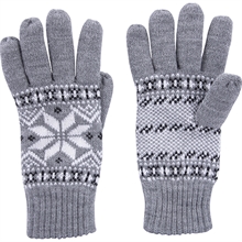 Stickade vantar, FROST, Fair Isle Scandinavia