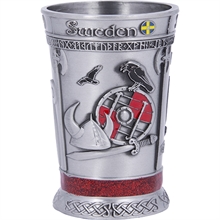 Shotglas metall, Viking, Sweden