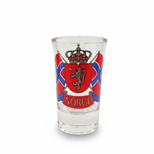 Shotglas Norge fl. 3 cl