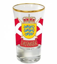 Shotglas Danmark fl. 3 cl
