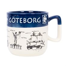 Mugg Göteborg, tvåton blå